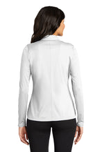 Load image into Gallery viewer, Ladies Nike Ladies Long Sleeve Dri-FIT Stretch Tech Polo Silver Elite
