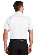 Load image into Gallery viewer, Men's Short Sleeve Port Authority Twill Button Down Silver Elite
