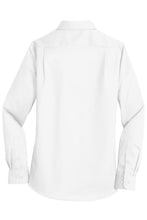 Load image into Gallery viewer, Women's Long Sleeve Port Authority Twill Button Down Silver Elite