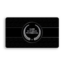 Load image into Gallery viewer, Two Sided Rounded Corner Business Cards - Standard Matte Silver Elite