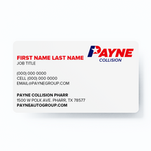 Load image into Gallery viewer, Two Sided Rounded Corner Business Cards - Standard Matte (Pharr Collision)