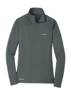 Load image into Gallery viewer, Eddie Bauer® Ladies Smooth Fleece 1/2-Zip