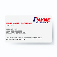 Load image into Gallery viewer, Two Sided Rounded Corner Business Cards - Standard Matte (Fleet Department)