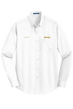 Load image into Gallery viewer, Men's Long Sleeve Port Authority Twill Button Down Gold Elite