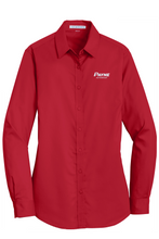 Load image into Gallery viewer, Women's Long Sleeve Port Authority Twill Button Down (PPOMCA4)