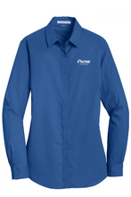 Load image into Gallery viewer, Women's Long Sleeve Port Authority Twill Button Down (WF1)