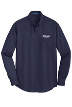 Load image into Gallery viewer, Men's Long Sleeve Port Authority Twill Button Down (PPOE4)