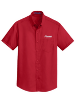 Load image into Gallery viewer, Men's Short Sleeve Port Authority Twill Button Down (ALFA1)