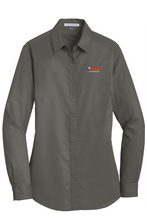 Load image into Gallery viewer, Women&#39;s Long Sleeve Port Authority Twill Button Down
