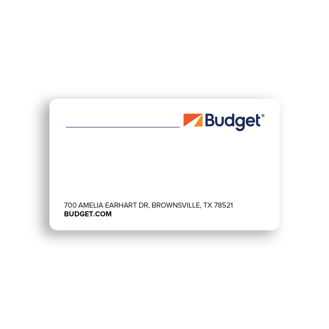 Blank One Sided Rounded Corner Business Cards - Standard Matte (Brownsville Edition)