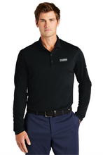 Load image into Gallery viewer, Men&#39;s Long Sleeve Nike Dri-FIT Micro Pique Polo
