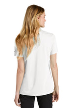 Load image into Gallery viewer, Ladies Short Sleeve Nike Dri-FIT Micro Pique 2.0 Polo Gold Elite
