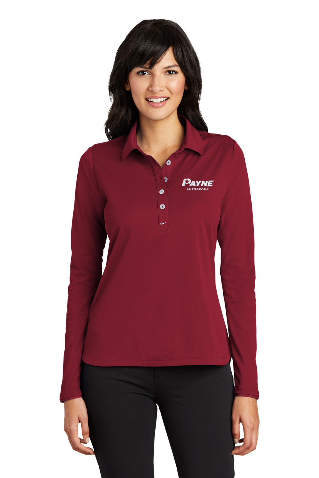 Women's Long Sleeve Nike Polo (EPCDJR4)