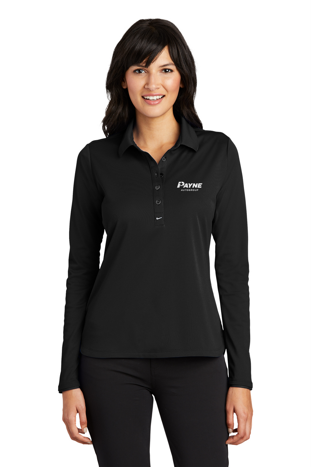 Women's Long Sleeve Nike Polo (PPOMCC2)