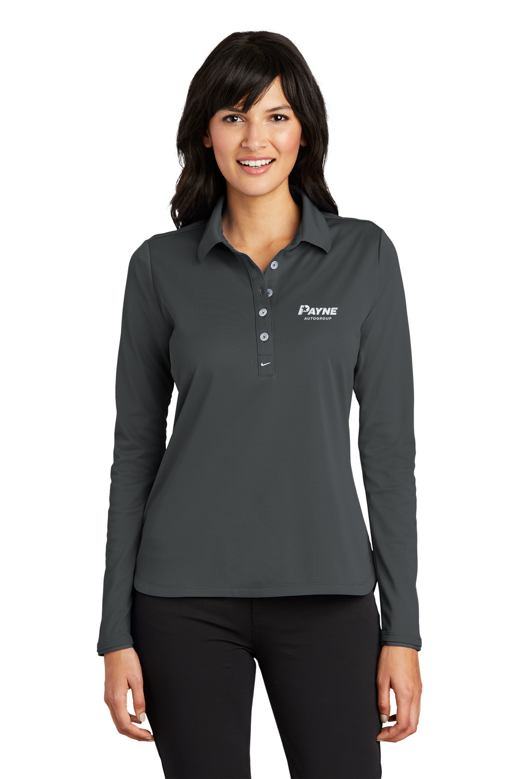 Ladies Nike Long Sleeve Dri-FIT Stretch Tech Polo