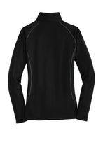 Load image into Gallery viewer, Eddie Bauer® Ladies Smooth Fleece 1/2-Zip Payne Alice CDJR
