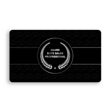 Load image into Gallery viewer, Two Sided Rounded Corner Business Cards - Standard Matte Silver Elite
