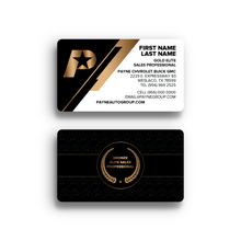 Load image into Gallery viewer, Two Sided Rounded Corner Business Cards - Standard Matte Bronze Elite
