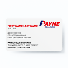 Load image into Gallery viewer, Two Sided Rounded Corner Business Cards - Standard Matte (Pharr Collision)
