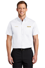 Load image into Gallery viewer, Men&#39;s Short Sleeve Port Authority Twill Button Down Gold Elite
