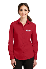 Load image into Gallery viewer, Women&#39;s Long Sleeve Port Authority Twill Button Down (EPCDJR1)
