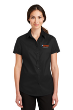 Load image into Gallery viewer, Women&#39;s Short Sleeve Port Authority Twill Button Down (ALFA2)
