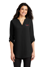 Load image into Gallery viewer, Ladies Port Authority 3/4-Sleeve Tunic Blouse
