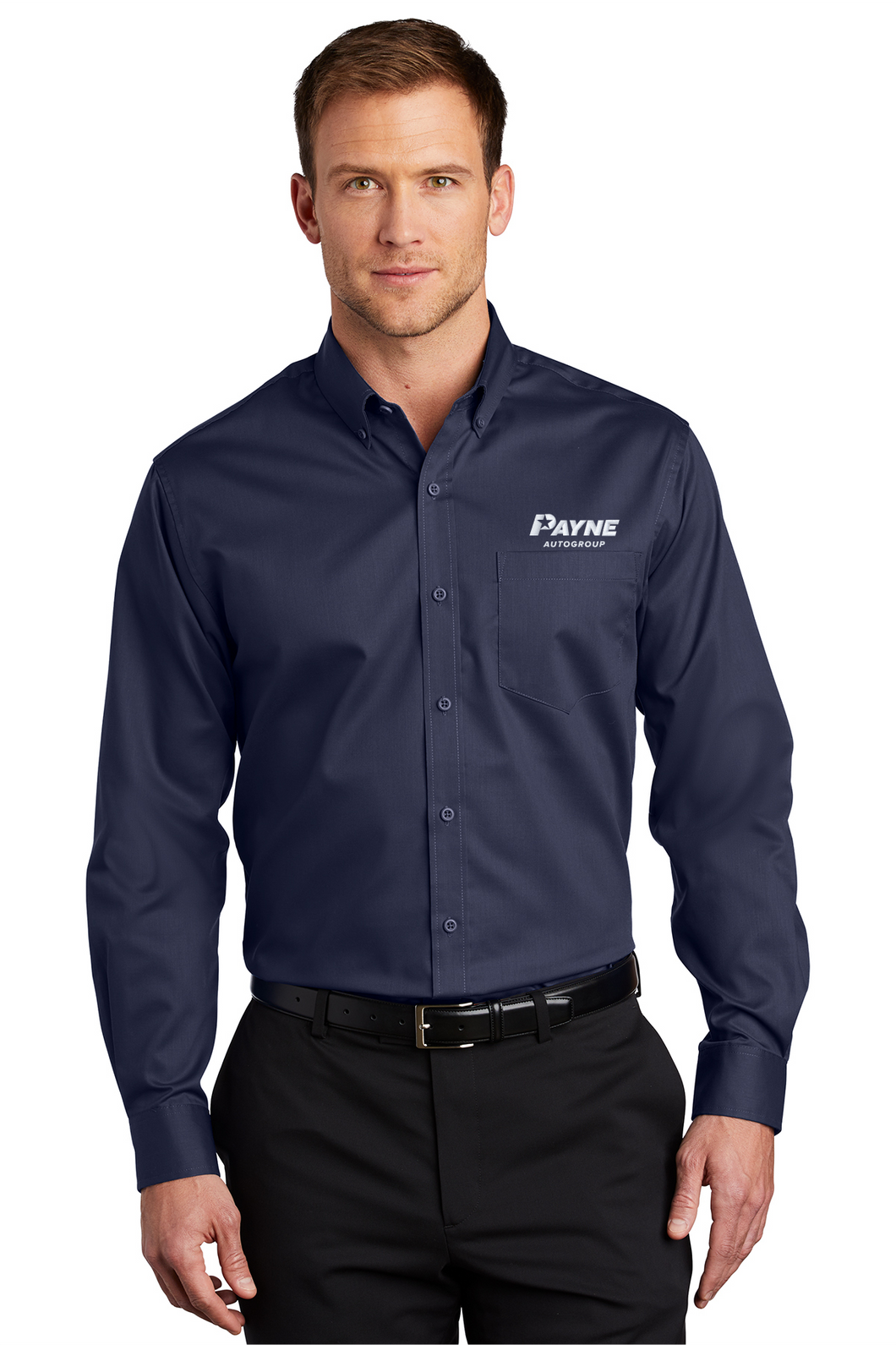 Men's Long Sleeve Port Authority Twill Button Down (PPOMCA1)