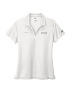 Load image into Gallery viewer, Ladies Short Sleeve Nike Dri-FIT Micro Pique 2.0 Polo Silver Elite
