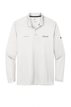 Load image into Gallery viewer, Men&#39;s Long Sleeve Nike Dri-FIT Micro Pique Polo Silver Elite
