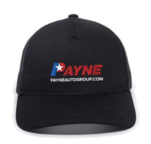 Load image into Gallery viewer, Black Payne Auto Group Logo Cap
